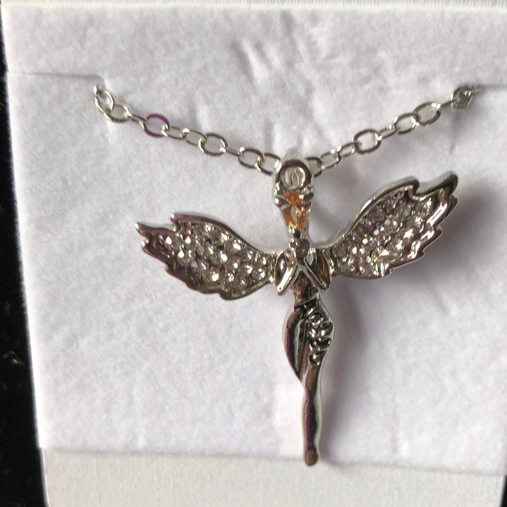 Angel with crystal wings